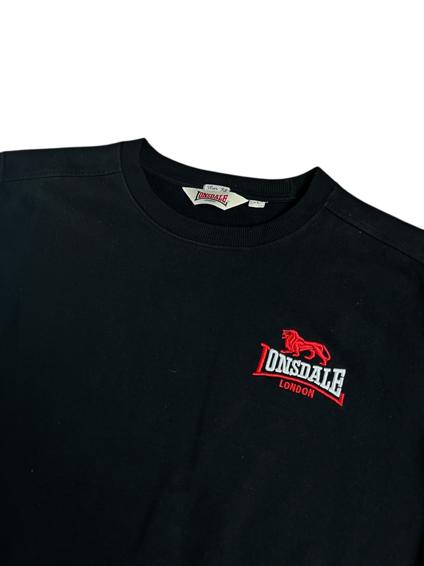 Lonsdale Pullover (schwarz) XL