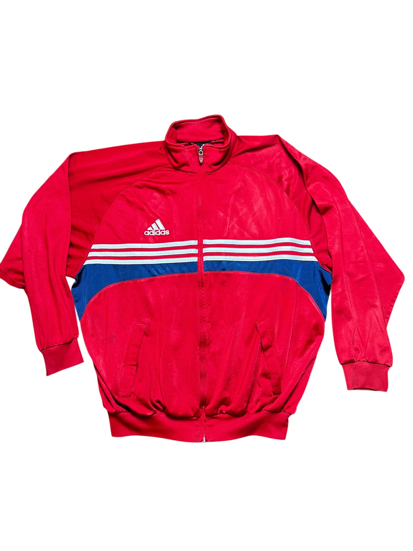 Adidas Jacke (rot) L