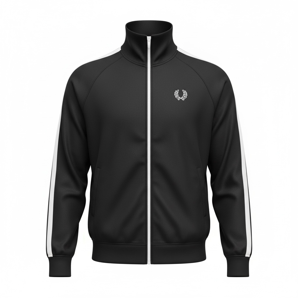 Fred Perry Jacke (schwarz) XS