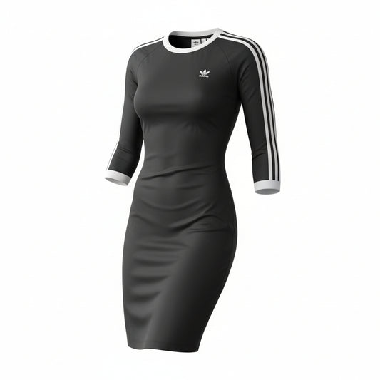 Adidas Kleid (schwarz) XS