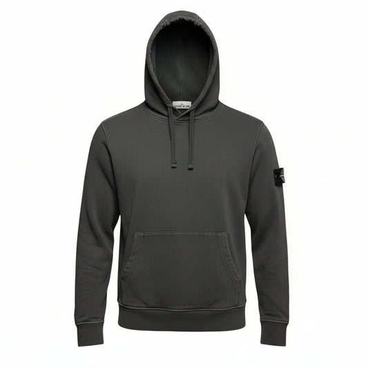 Stone Island Hoodie (grau) M - glow badge